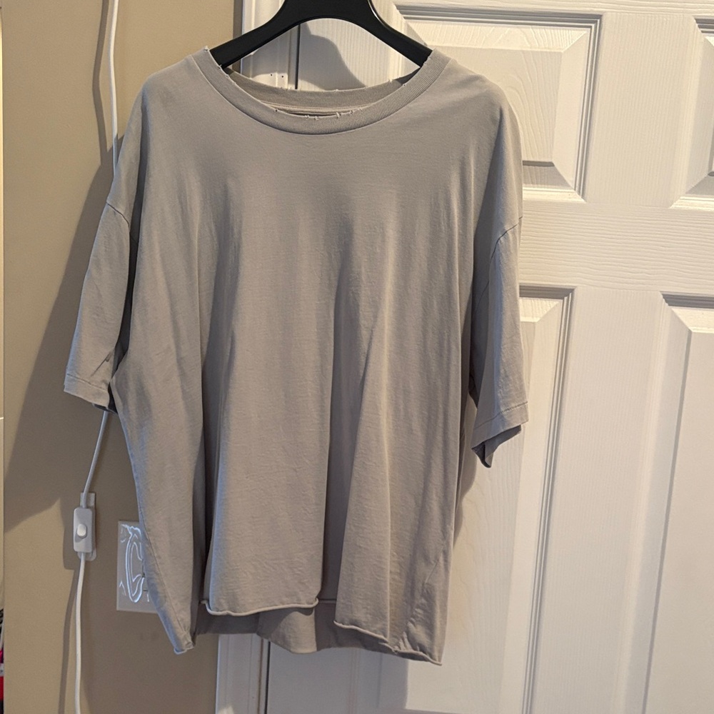 Men's Gray Short Sleeve Tee